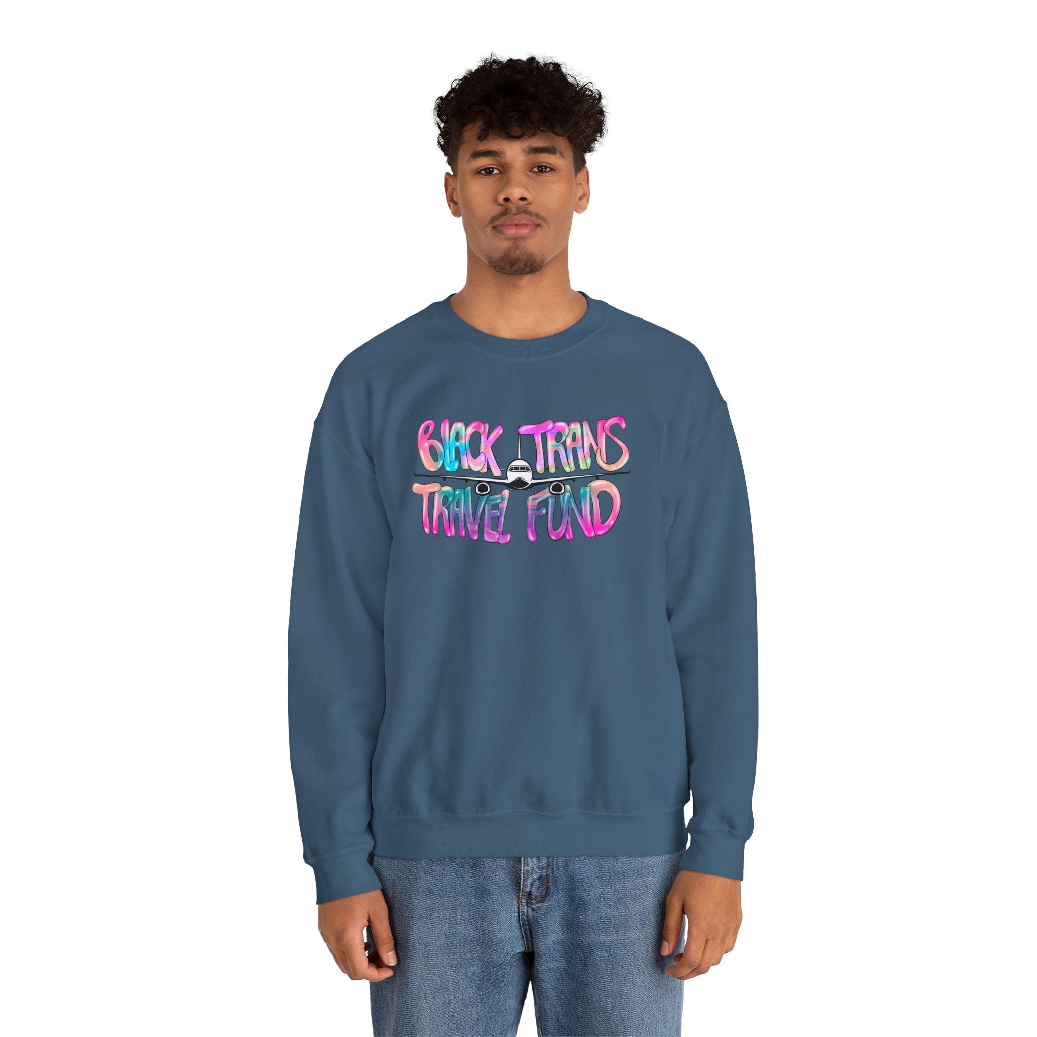 BTTF - Black Trans Travel Fund Unisex Crewneck Sweatshirt
