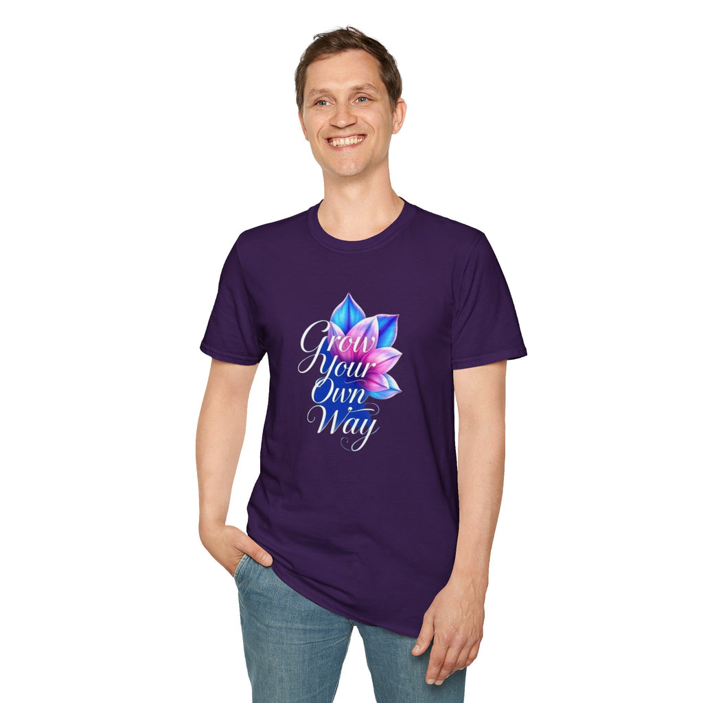 Empowerment Lotus, Grow Your Own Way T-Shirt