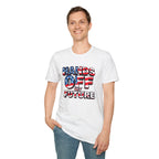 Hands Off My Future Political Statement Tee