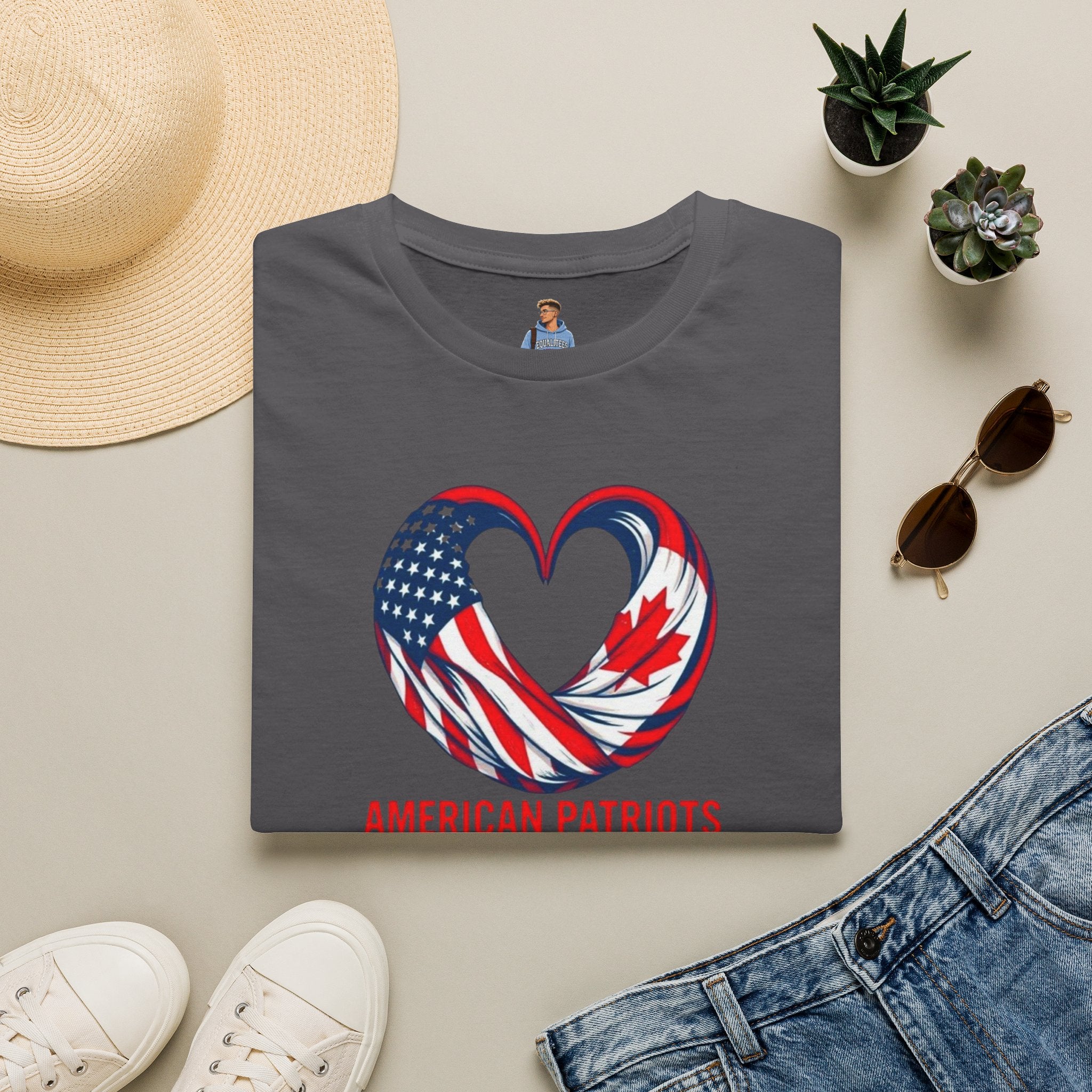 American Patriots Stand with Canada T-shirt