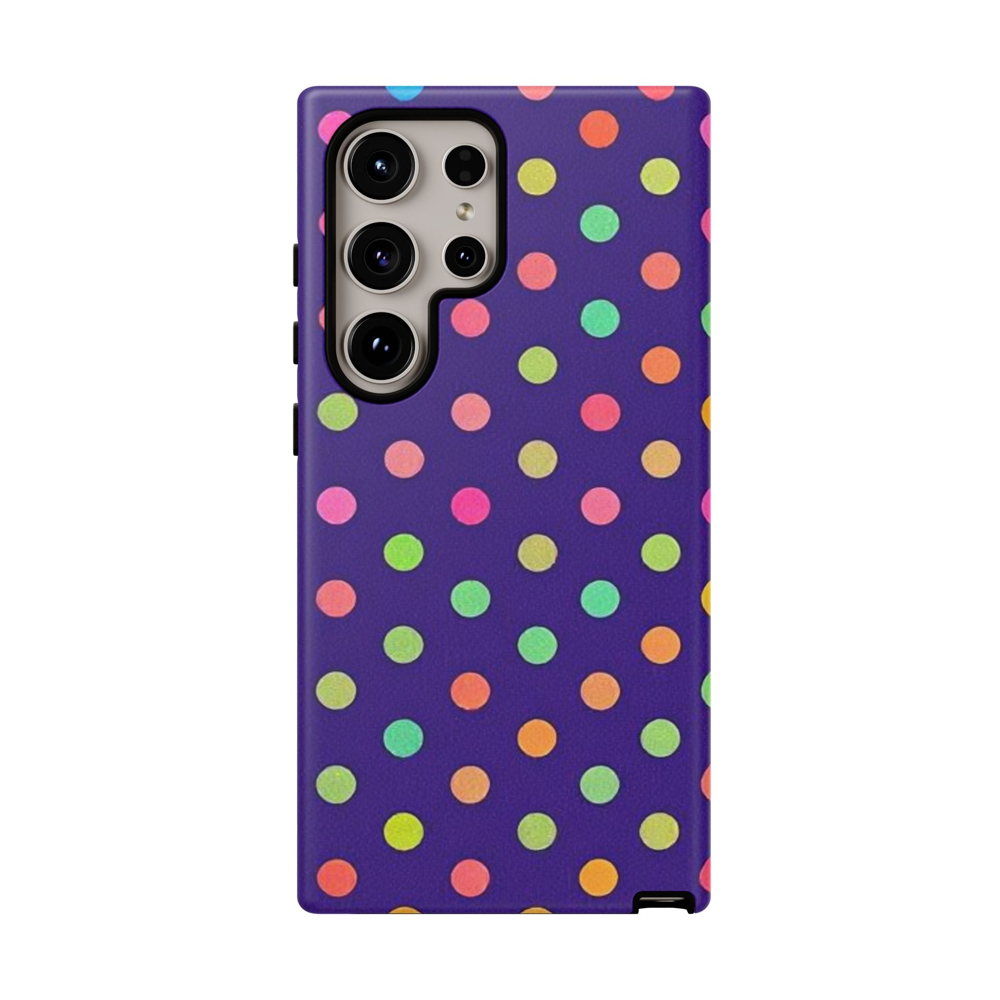 Colorful Polka-Dot Tough Case for Android