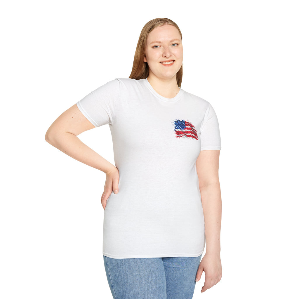MAGA Values are NOT American Values Softstyle Unisex T-Shirt