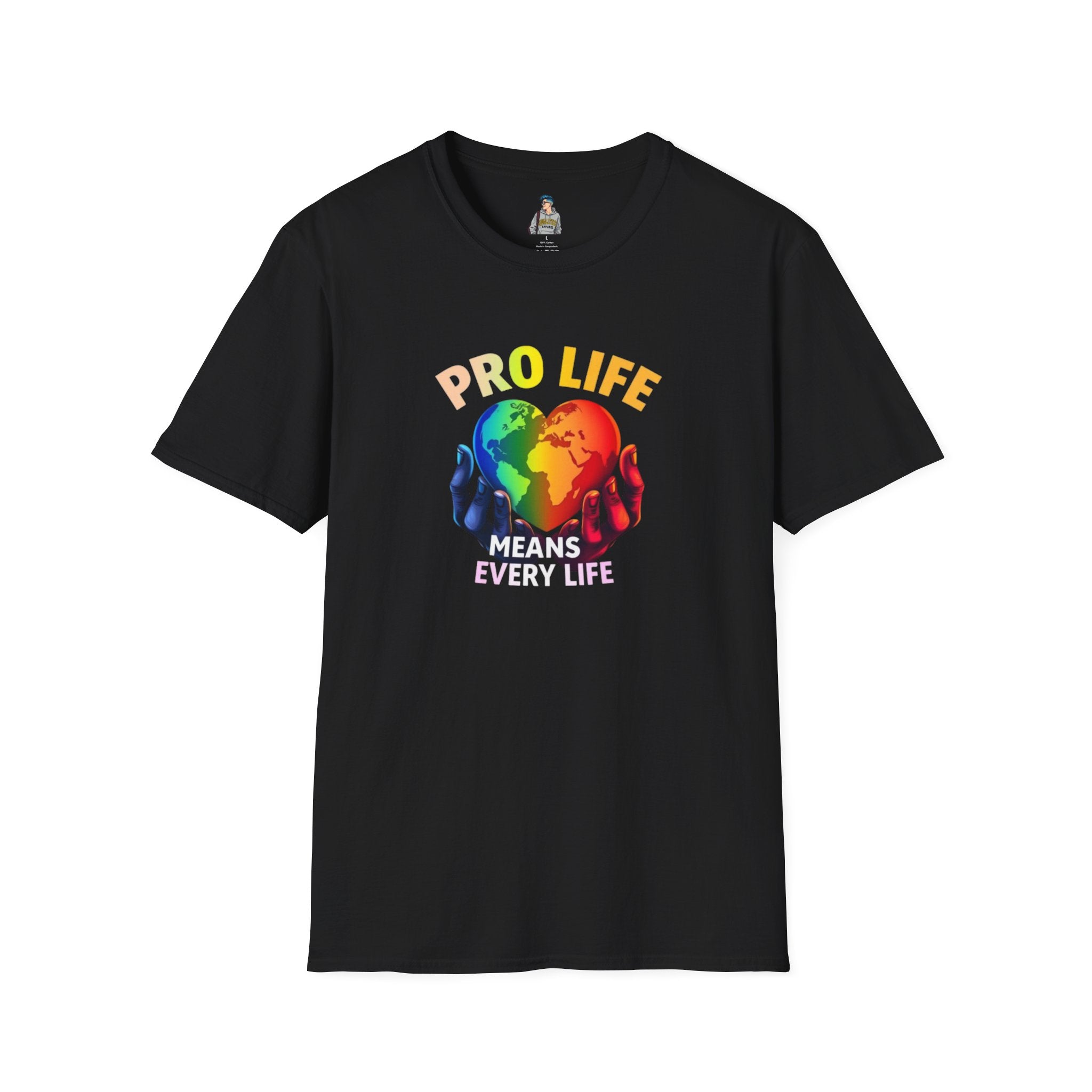 Pro Life Means Every Life Pride Tee