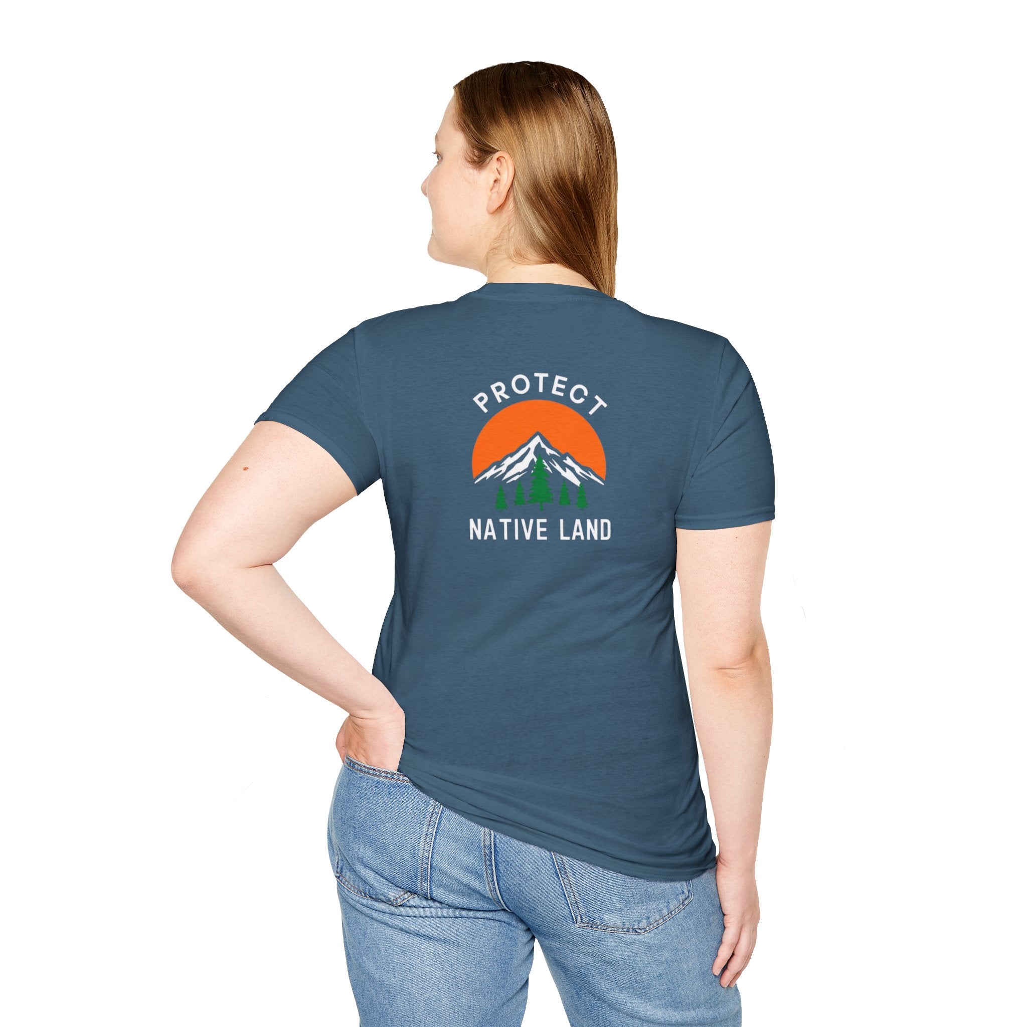 Protect Native Land Softstyle Unisex T-shirt