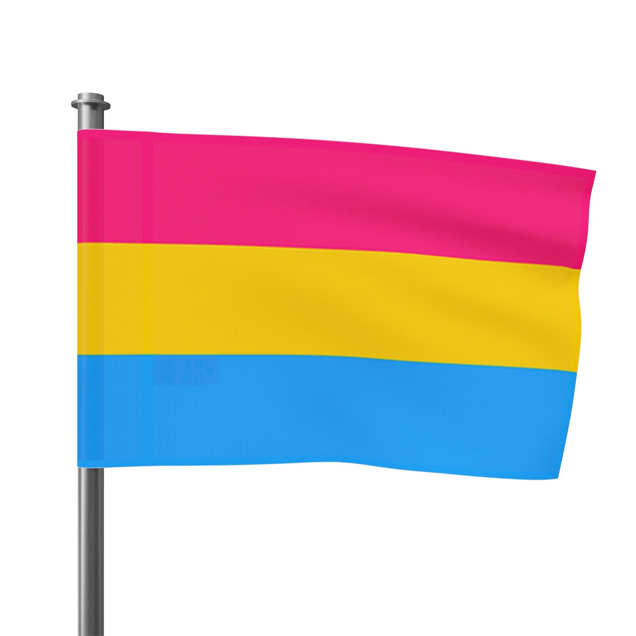 Pansexual Pride Flag - Aesthetic LGBTQ+ Banner for Celebration & Home Decor