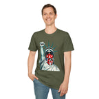 Resist - Patriotic Statue of Liberty T-Shirt - Unisex Softstyle Tee