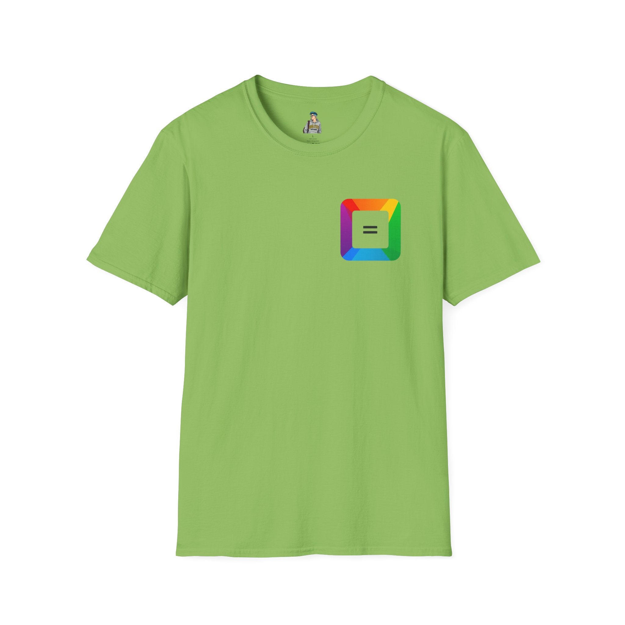 Pride-Theme Unisex Softstyle T-Shirt - "True freedom is Equality for ALL"