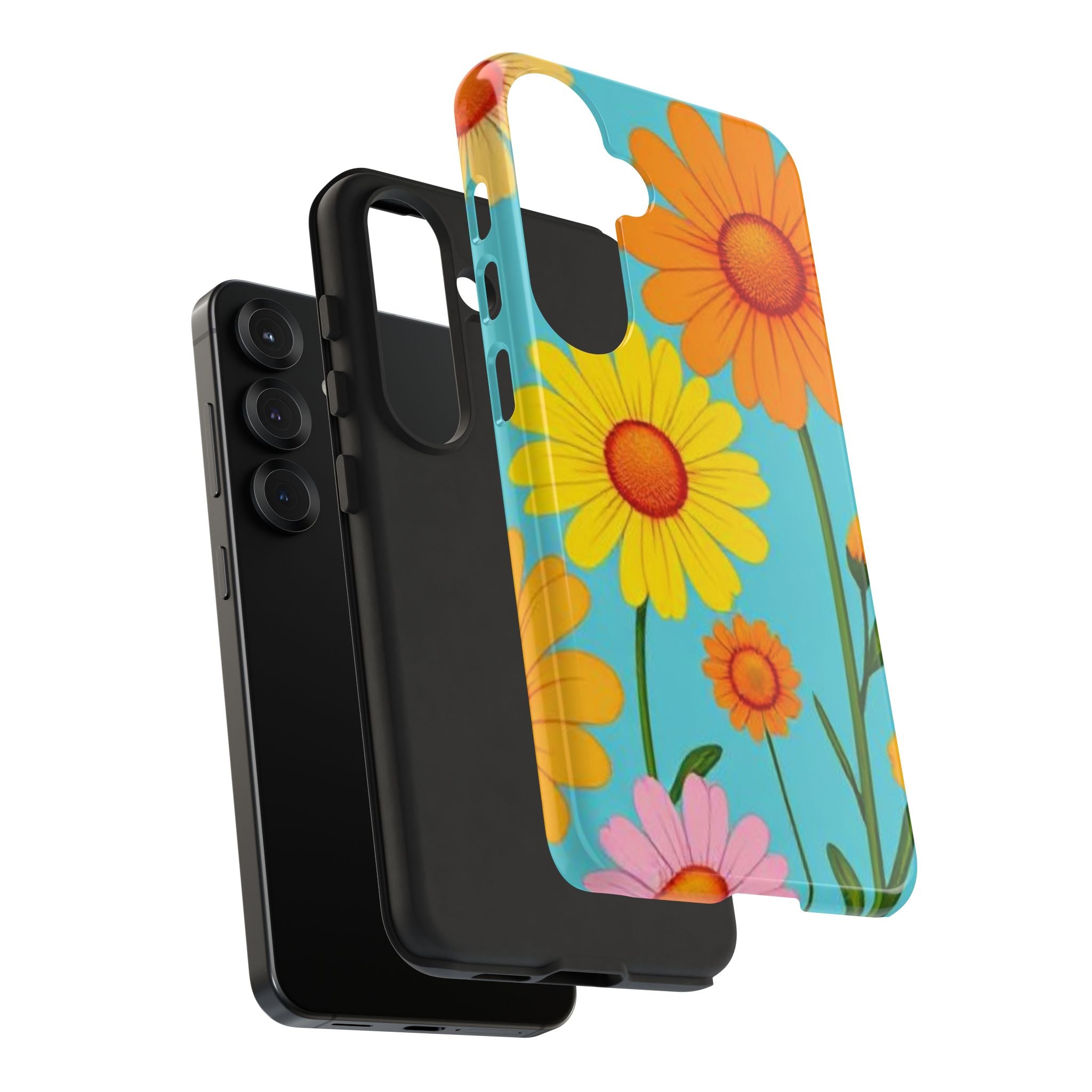 Floral Daisy Tough Case for Android