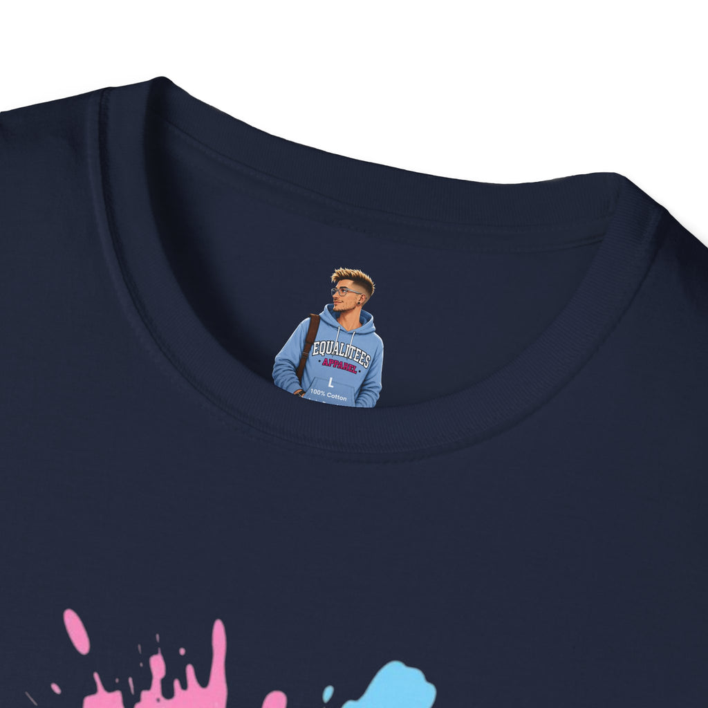 Protect Trans Kids Unisex Softstyle T-Shirt - Supportive LGBTQ+ Apparel