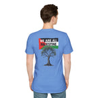Unisex Softstyle T-Shirt: Stand with Gaza & We Are All Palestine Graphic Tee