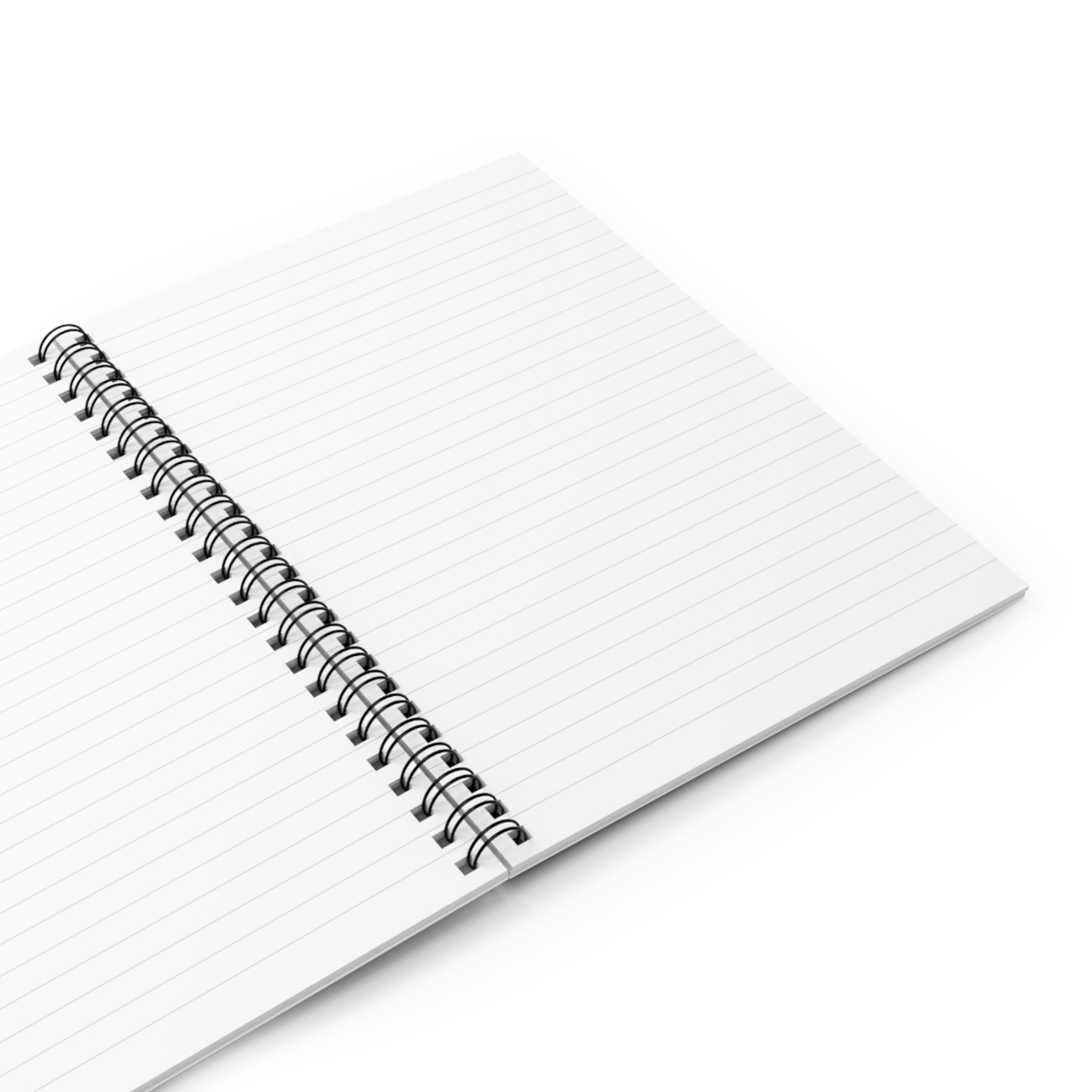 Peaceful Vibes Floral Spiral Notebook - Ruled Lines