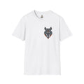 Mystical Wolf Design Unisex Softstyle T-shirt