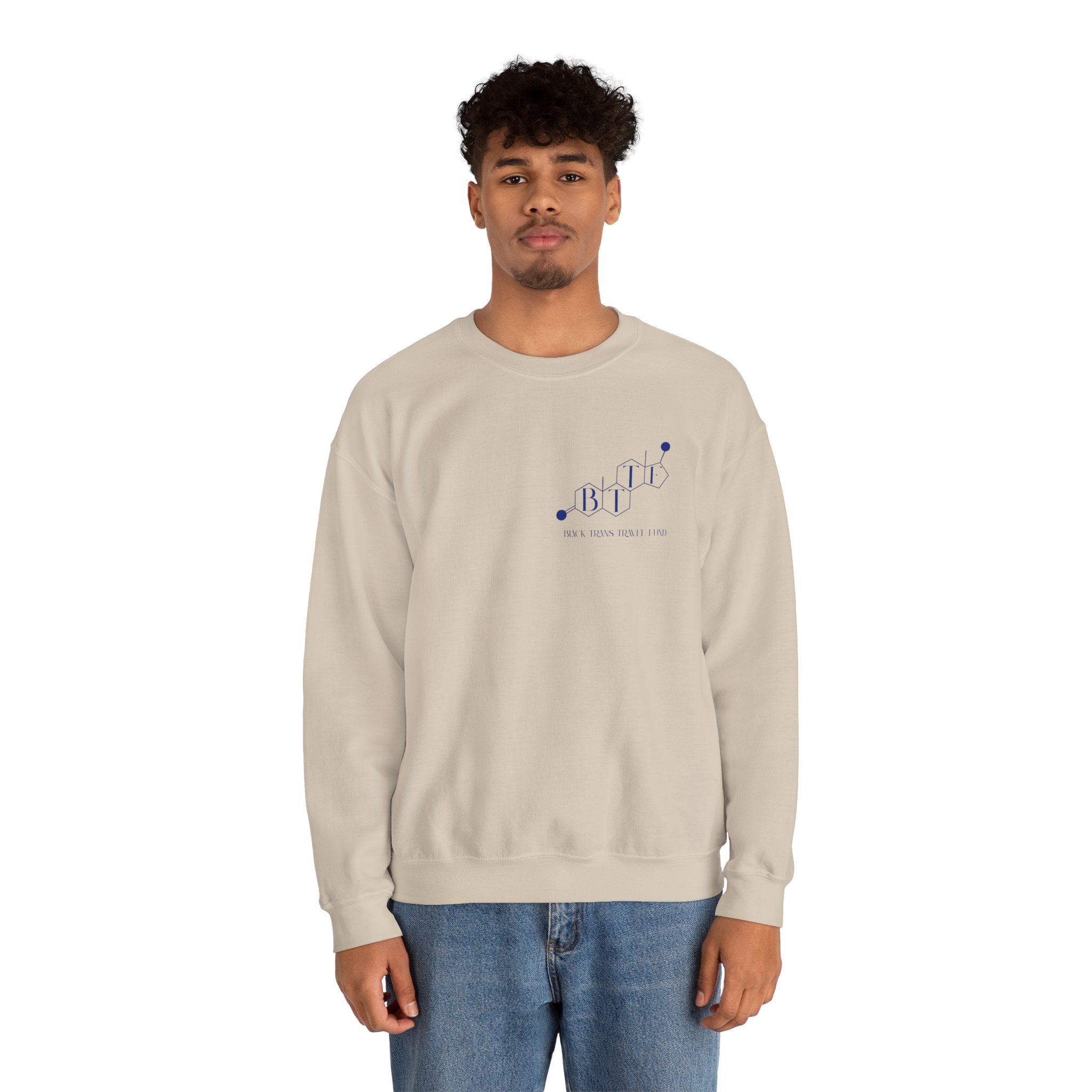 BTTF - Black Trans Travel Fund Unisex Crewneck Sweatshirt