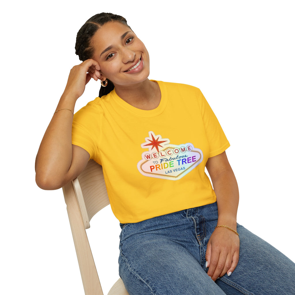 Welcome to Fabulous Pride Tree Las Vegas T-Shirt