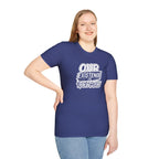 Unisex Softstyle T-Shirt - "Our Existence is Resistance" - Motivational Tee for Activists, Casual Wear, Gift for Change-makers