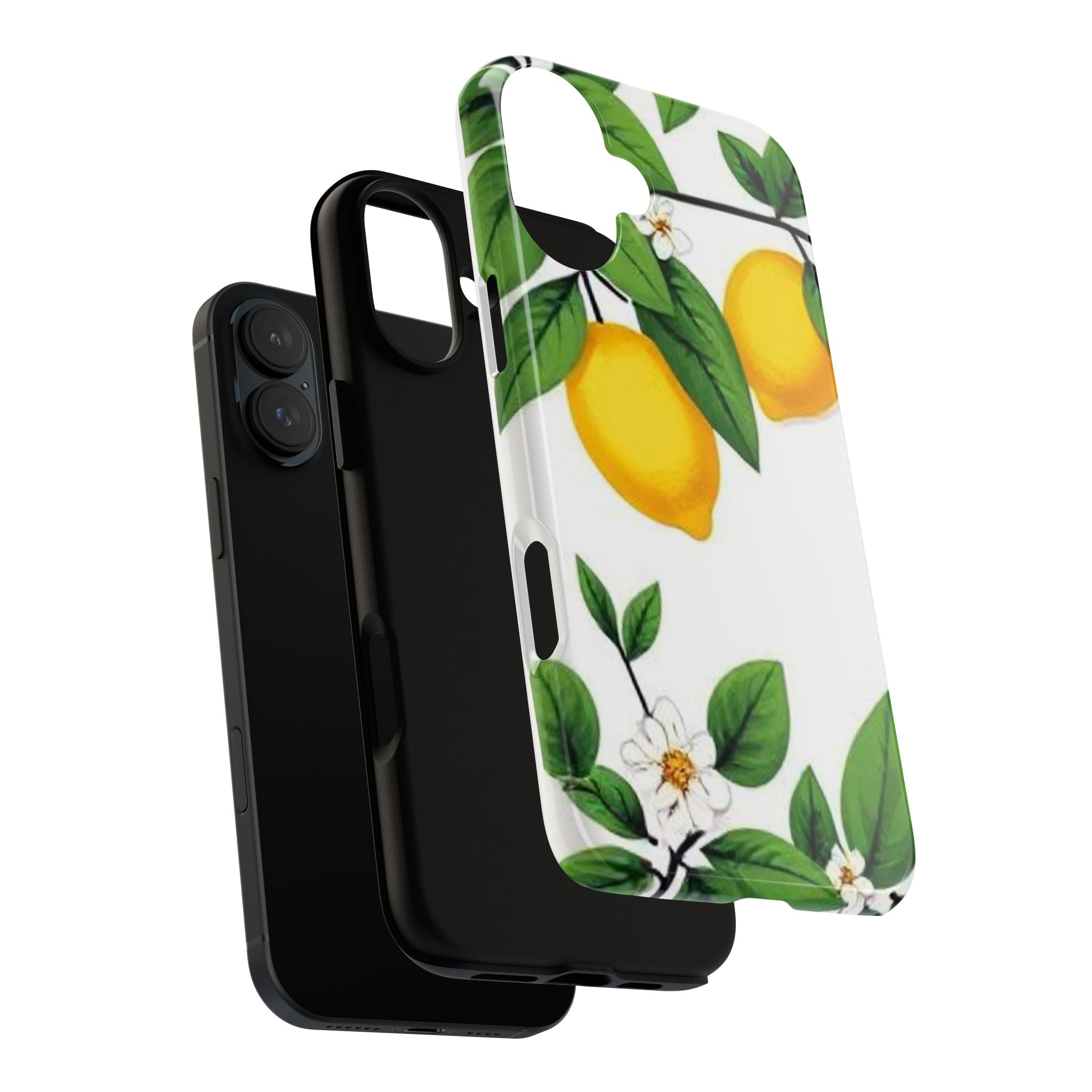 Lemon Blossom Tough Phone Case for iPhone