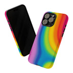 Rainbow Swirl Tough Phone Case for iPhone
