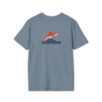 Jumping Salmon Native Pride Softstyle Unisex T-shirt