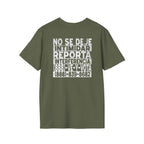 NO SE DEJE INTIMIDAR. Know Your Rights Voting Tee-Spanish