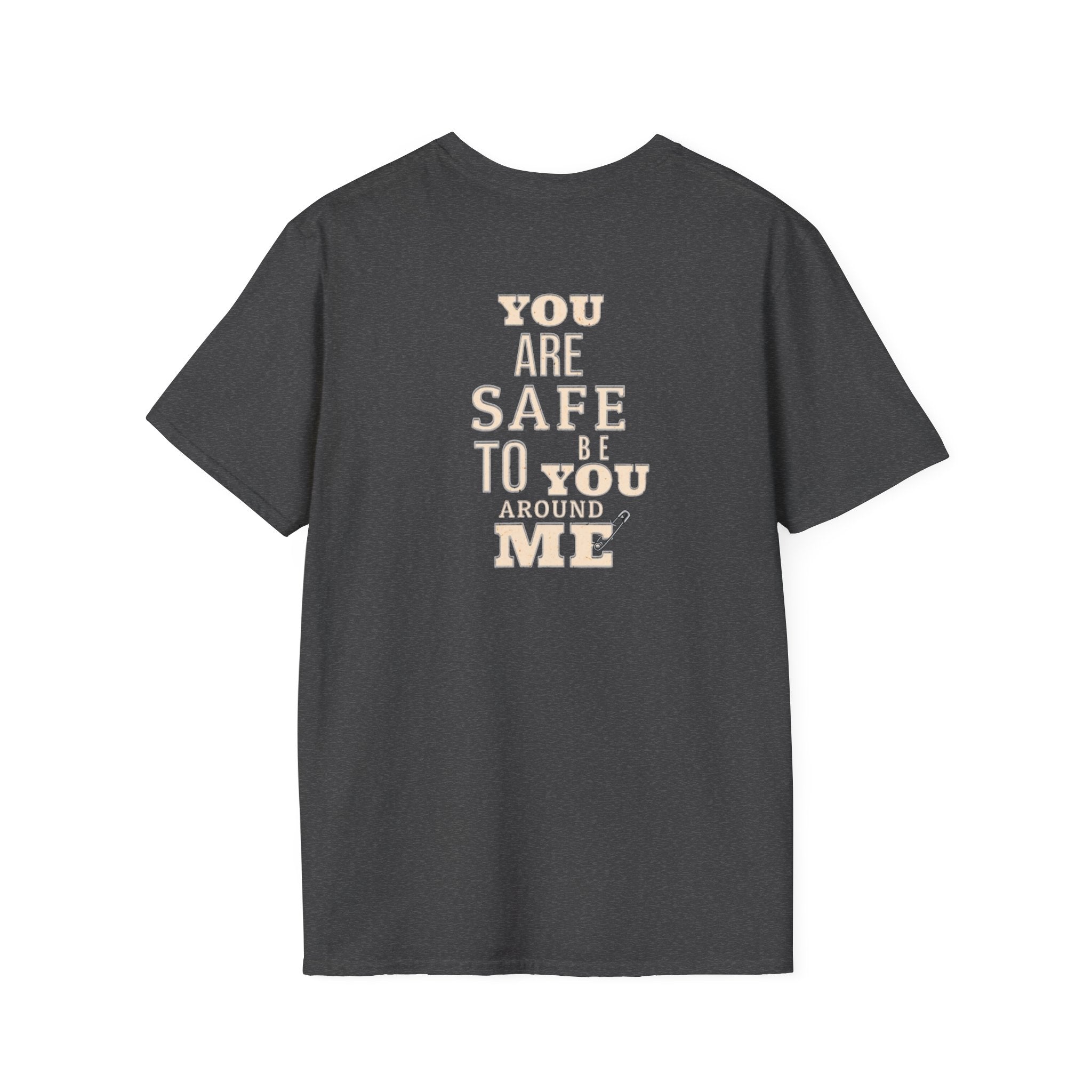 Safety Pin Know That You Are Loved Inspirational Tee Unisex Softstyle T-Shirt
