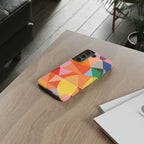 Colorful Geometric Tough Case for Android