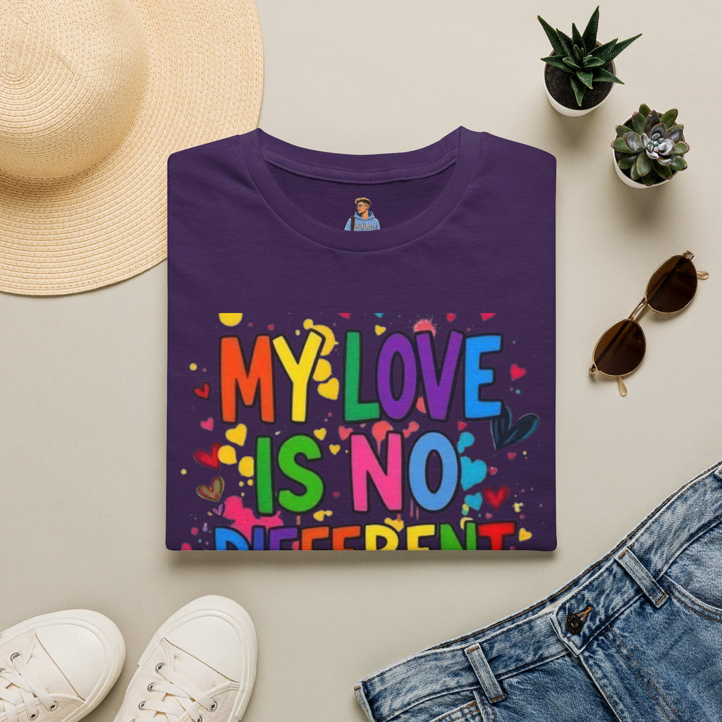 My Love is No Different Than Yours Pride Unisex T-Shirt
