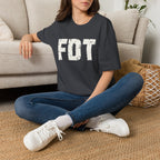 FDT Political Protest Distressed Graphic T-Shirt
