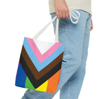 Inclusive Pride Flag Tote Bag