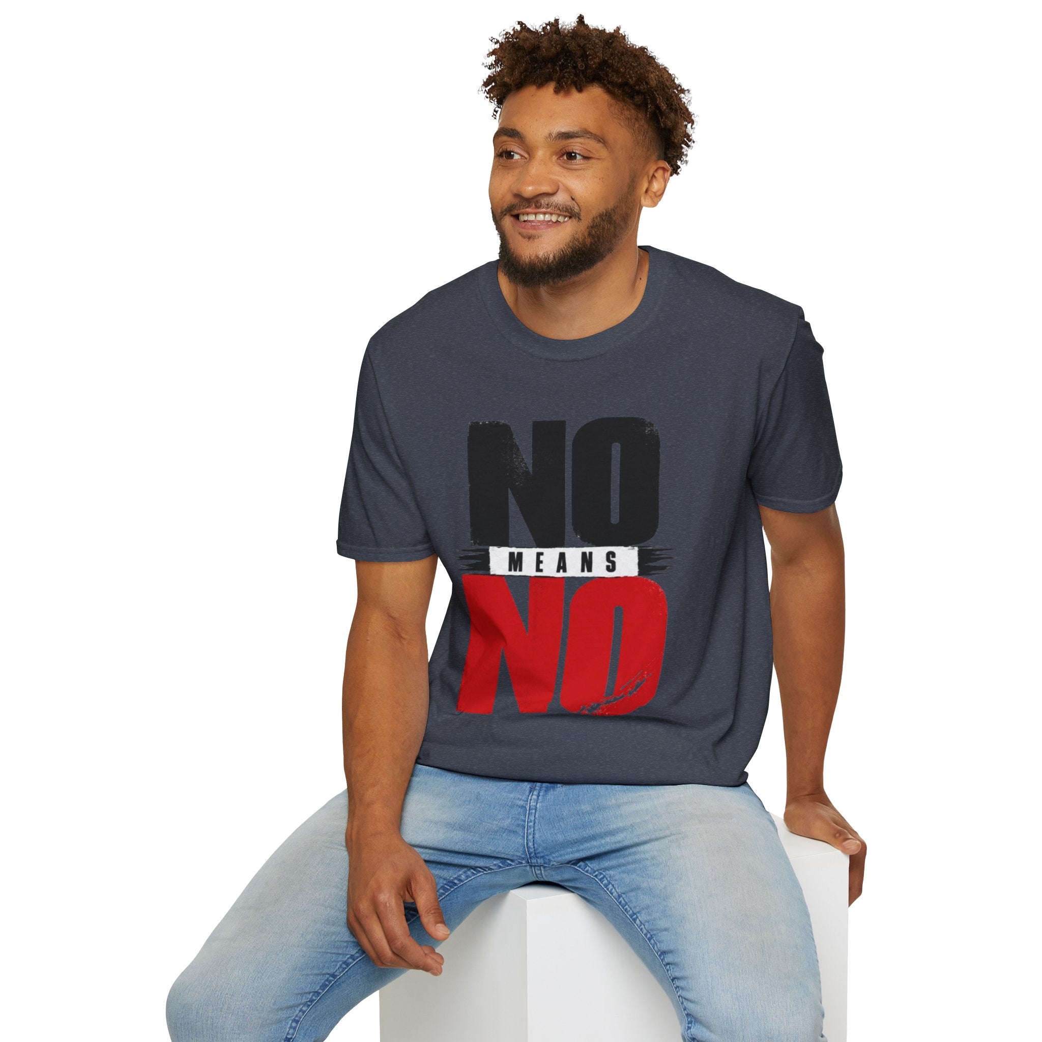 NO Means NO T-Shirt — Consent Awareness Graphic Tee