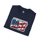 Patriotic Unisex T-Shirt - 'We The People Rise'