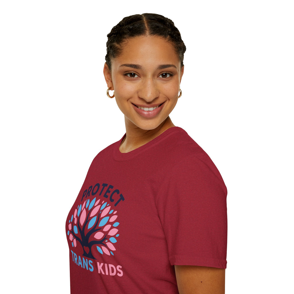 Protect Trans Kids Pride Tree Las Vegas T-Shirt