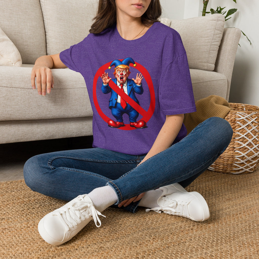 NO CROWN FOR THE CLOWN T-Shirt - NO KINGS IN AMERICA