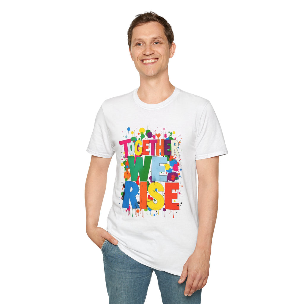 Together We Rise Unisex Softstyle T-Shirt