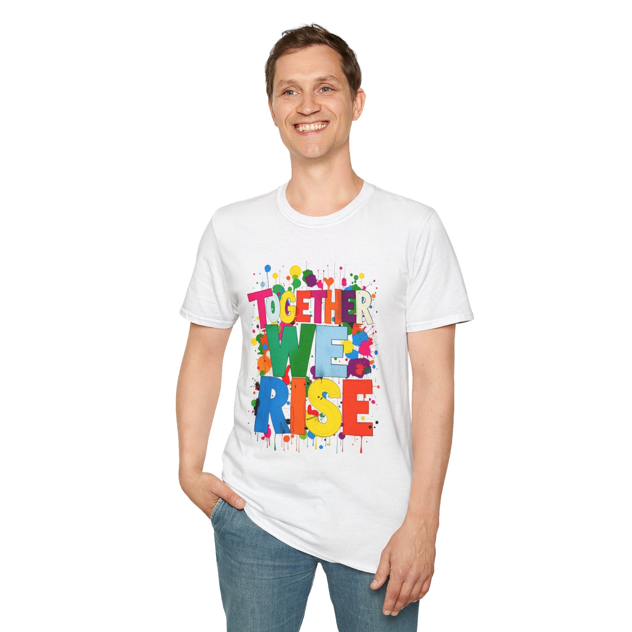 Together We Rise Unisex Softstyle T-Shirt