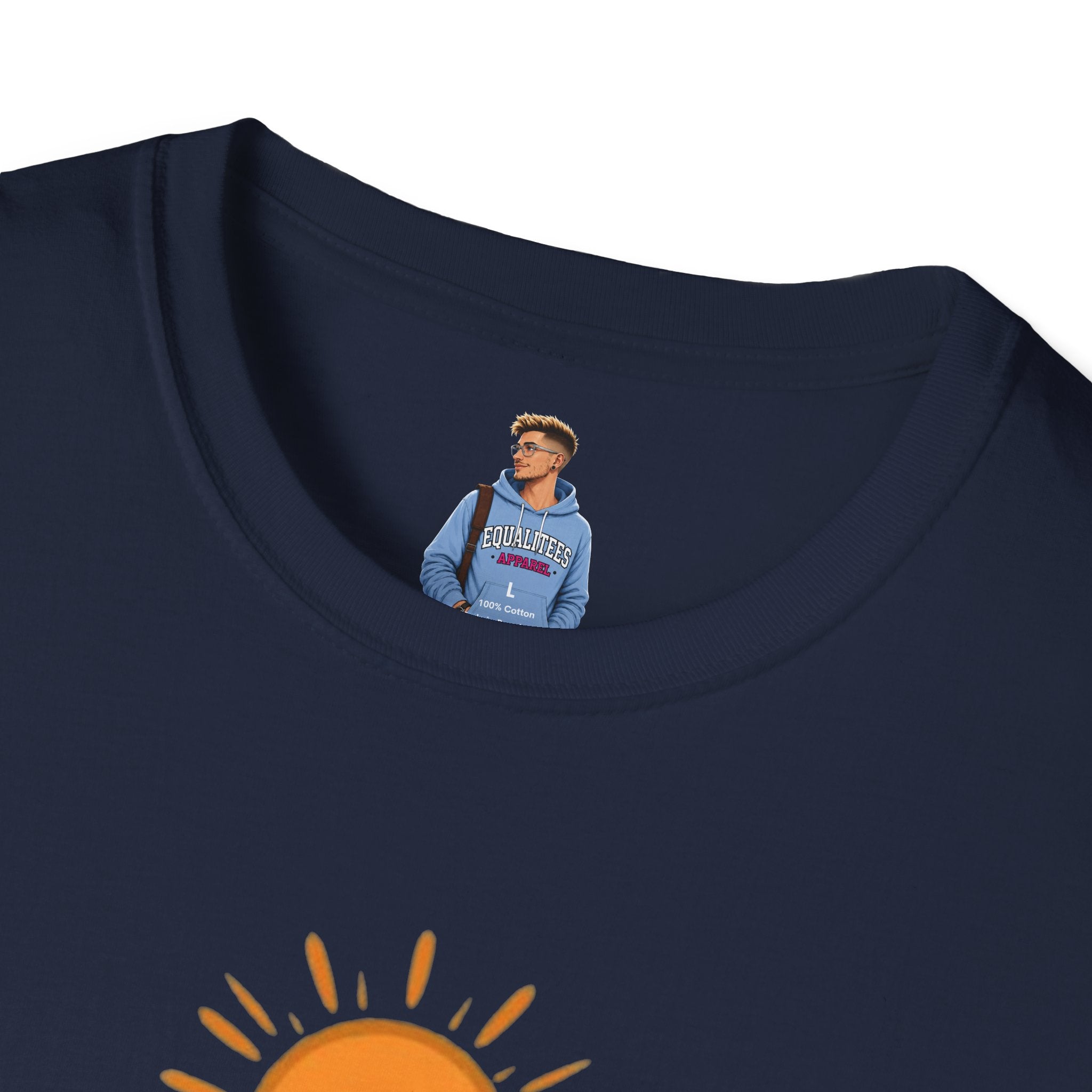 Mountain Scene Unisex Softstyle T-shirt