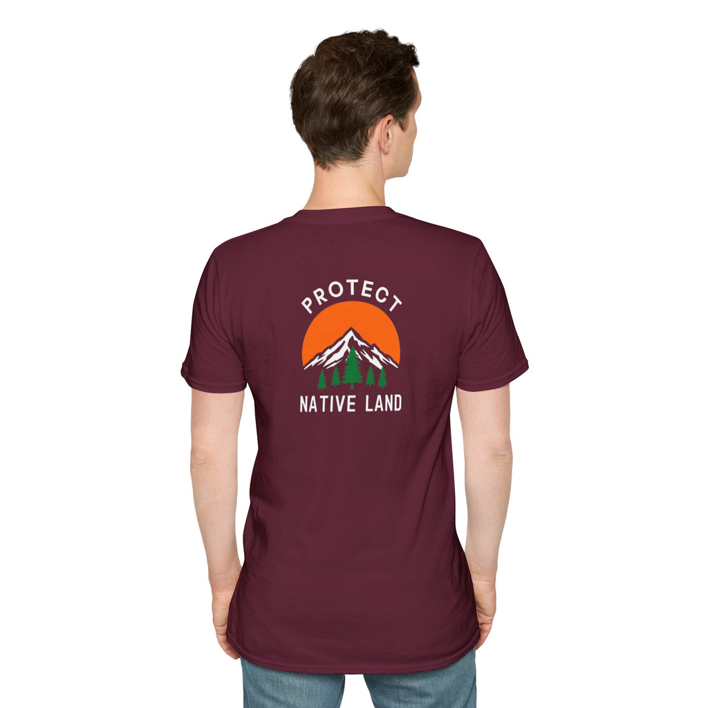 Protect Native Land Softstyle Unisex T-shirt