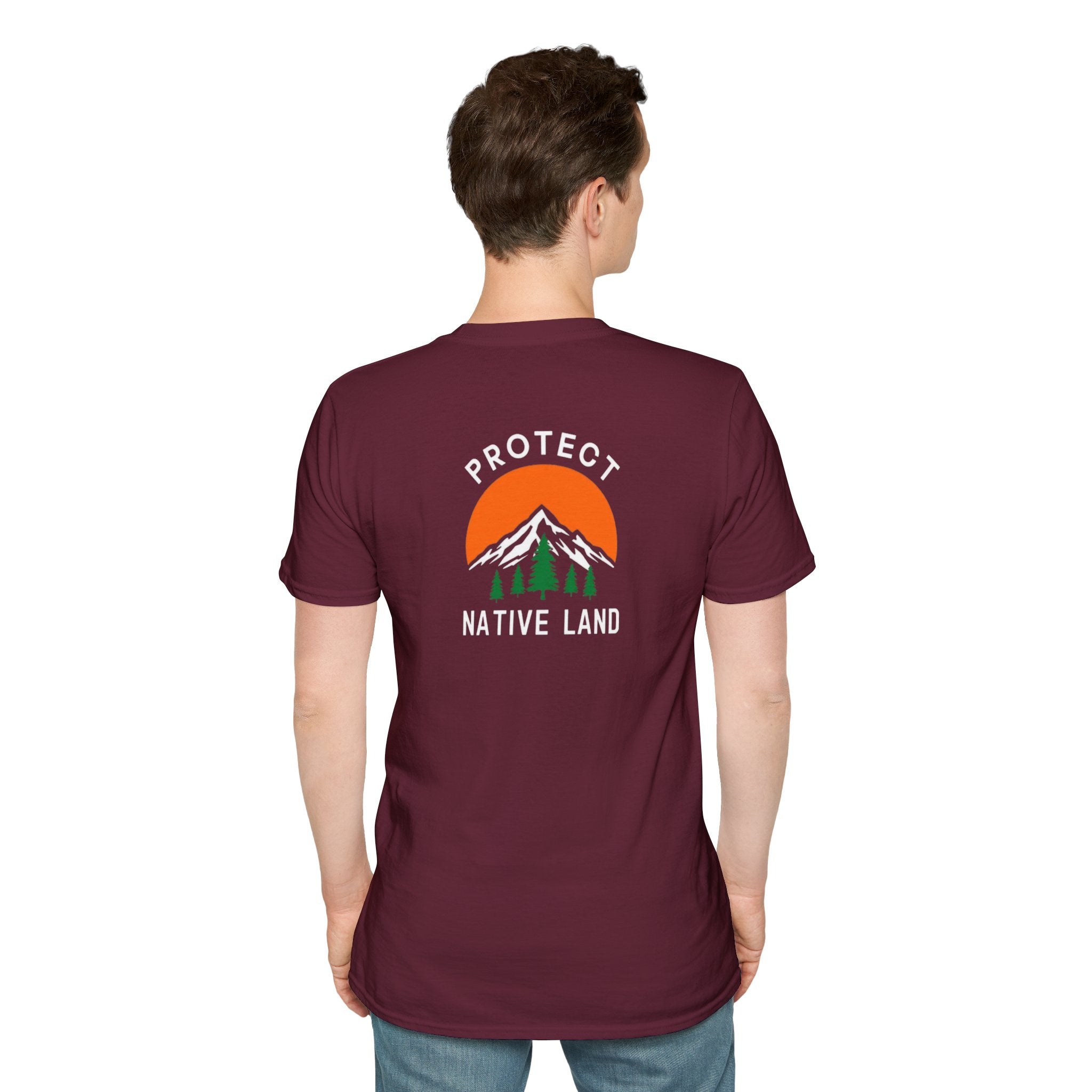 Protect Native Land Softstyle Unisex T-shirt