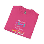 Unisex Softstyle T-Shirt - When Did You CHOOSE to Be Straight? Empowering LGBTQ+ Graphic Tee