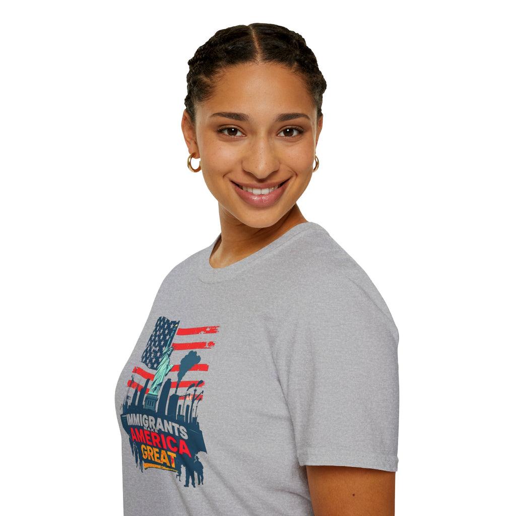 Immigrants Make America Great t-shirt