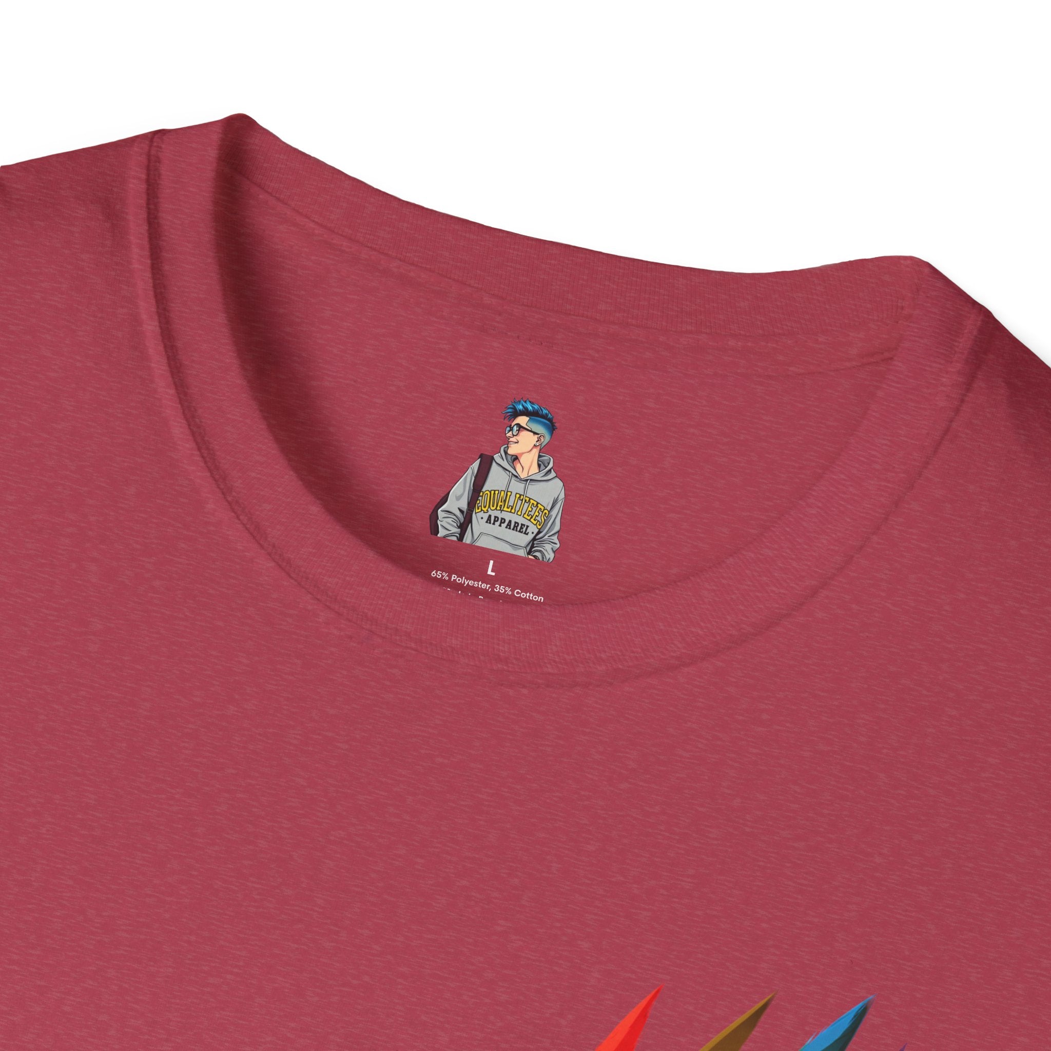 Rainbow Scratch Unisex Softstyle T-Shirt - Casual Comfort for All Occasions
