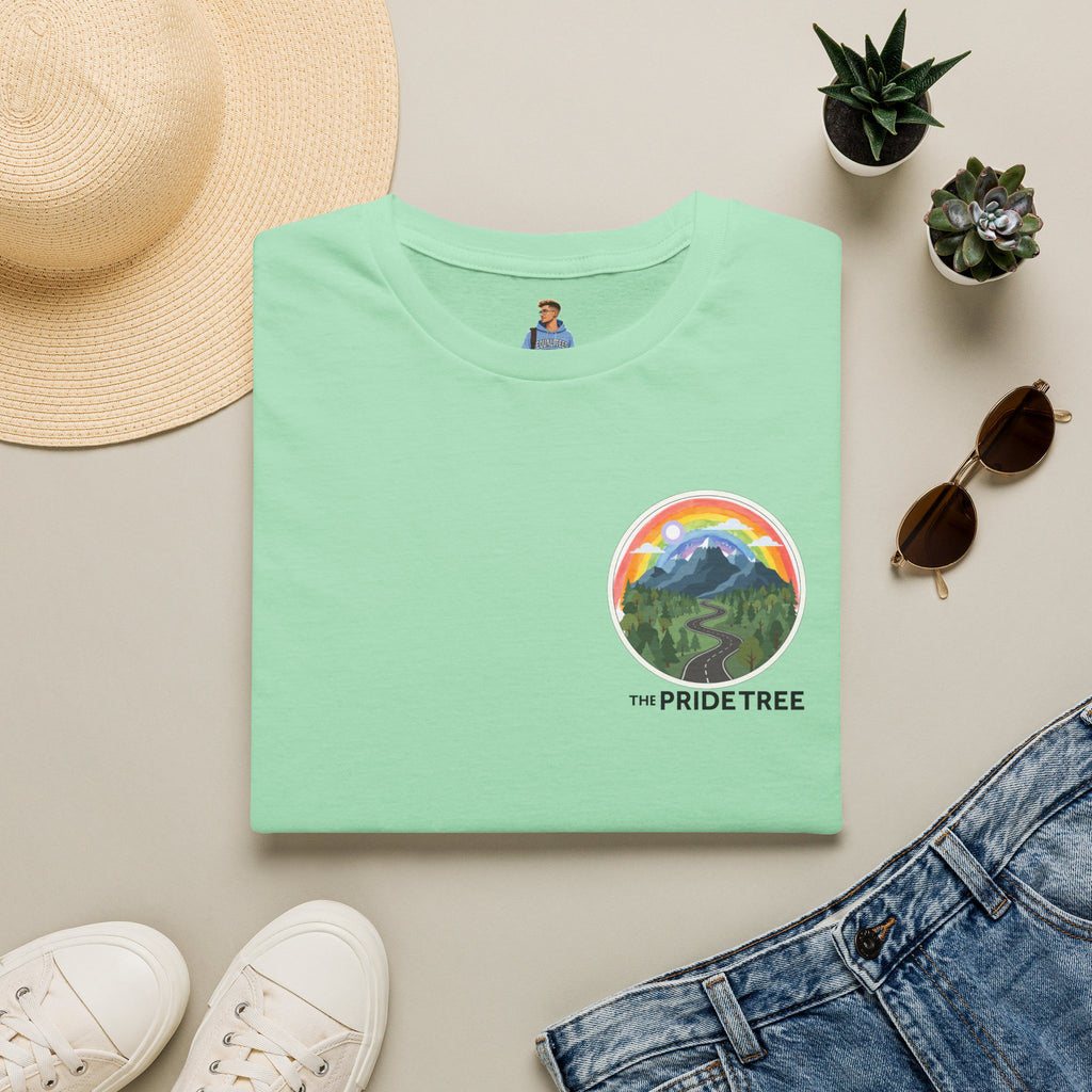 Pride Tree Las Vegas Mountain Graphic T-Shirt