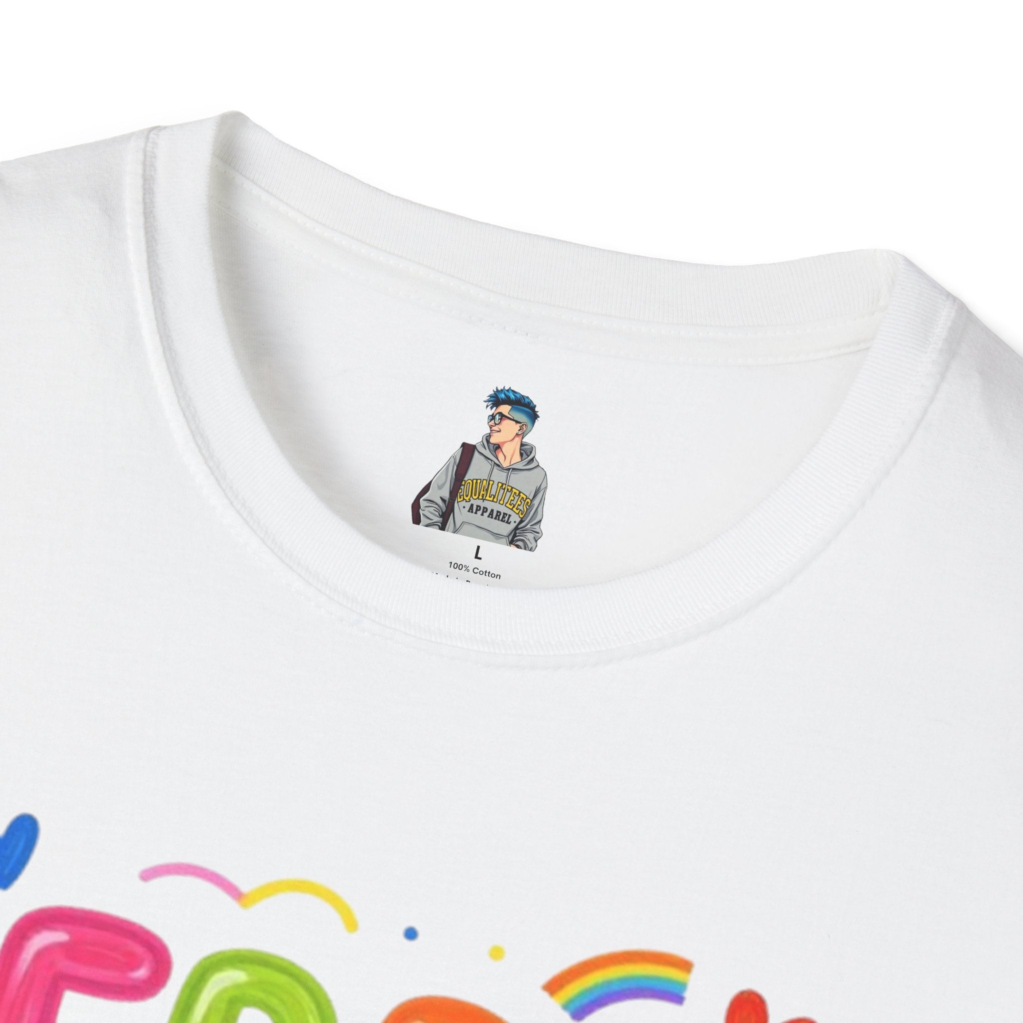 Free Parent Hugs Affirming T-Shirt