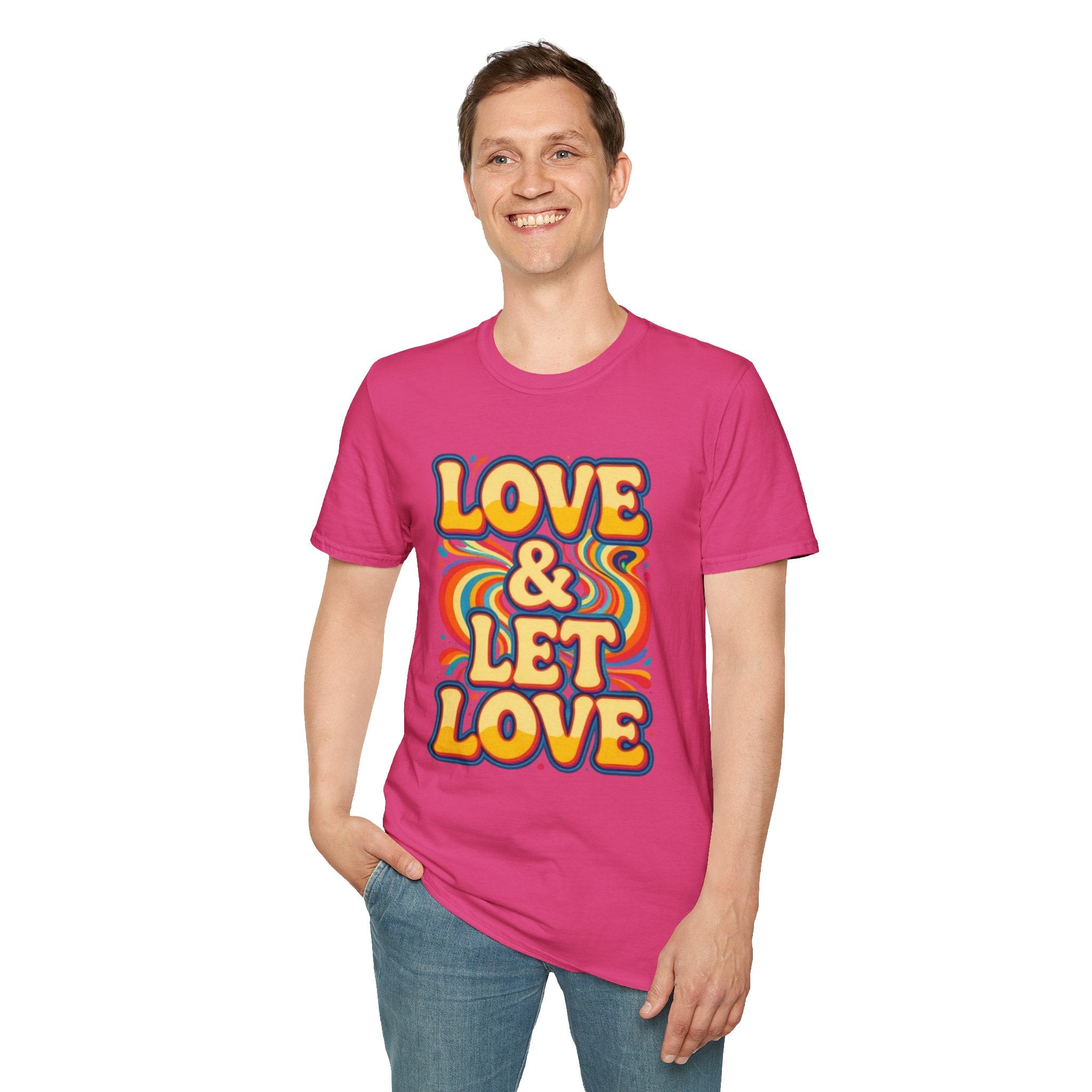 Love & Let Love Retro T-Shirt