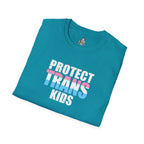 Unisex Softstyle T-Shirt - PROTECT TRANS KIDS