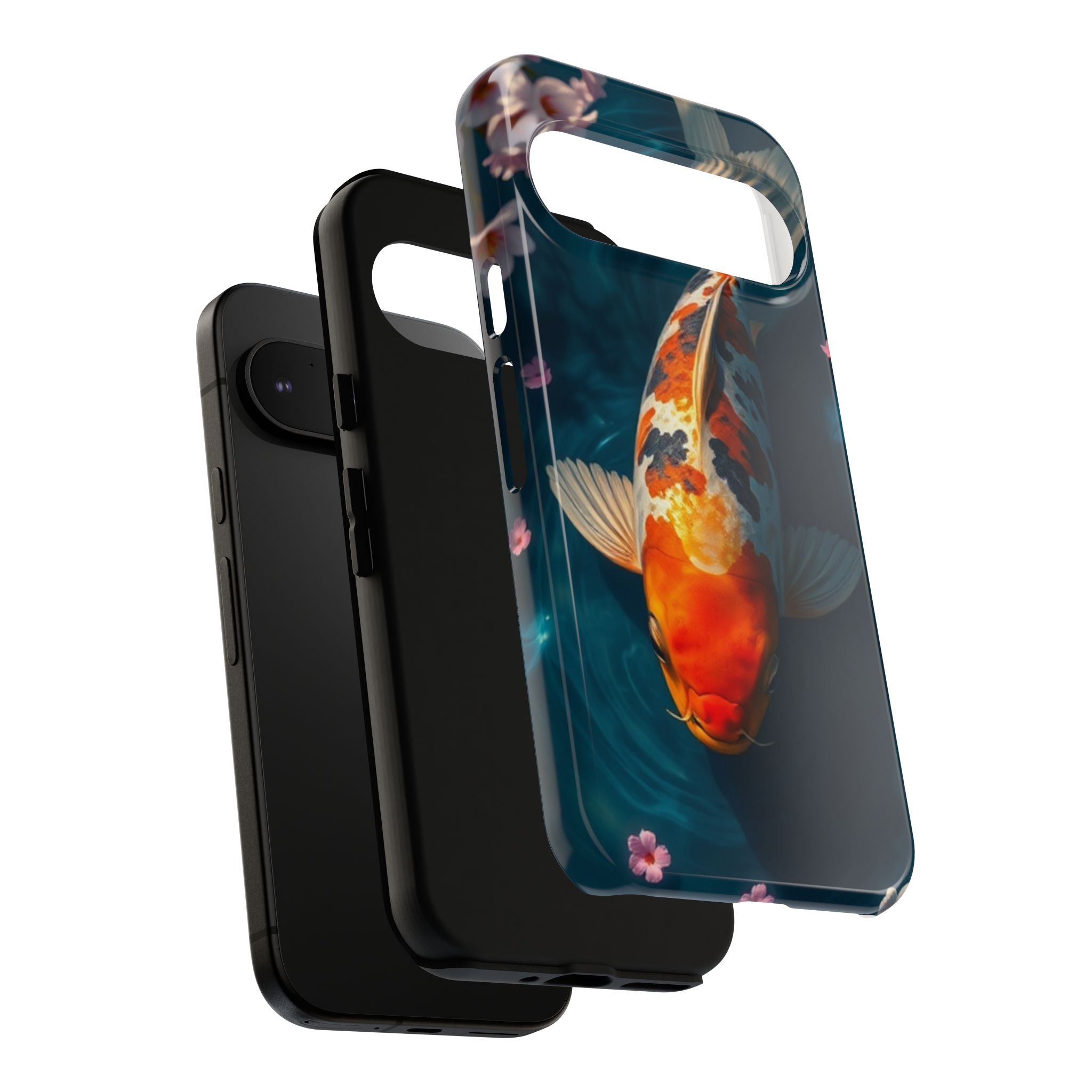 Peaceful Koi Cherry Blossom Tough Cases For Android & iPhone