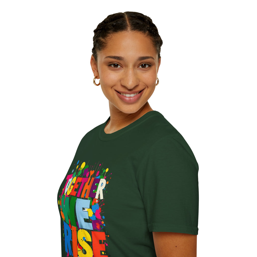 Together We Rise Unisex Softstyle T-Shirt