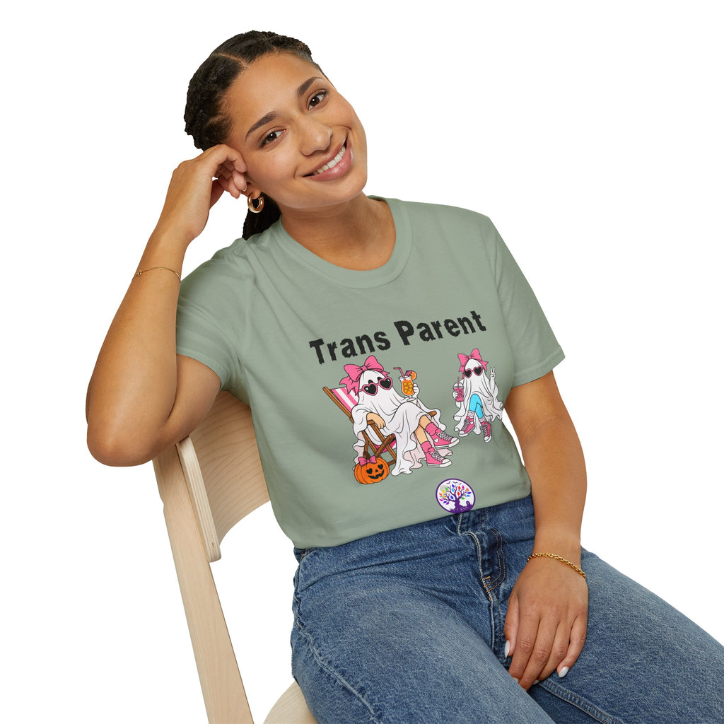 Trans Parent 1 Halloween Pride Tree Las Vegas T-Shirt
