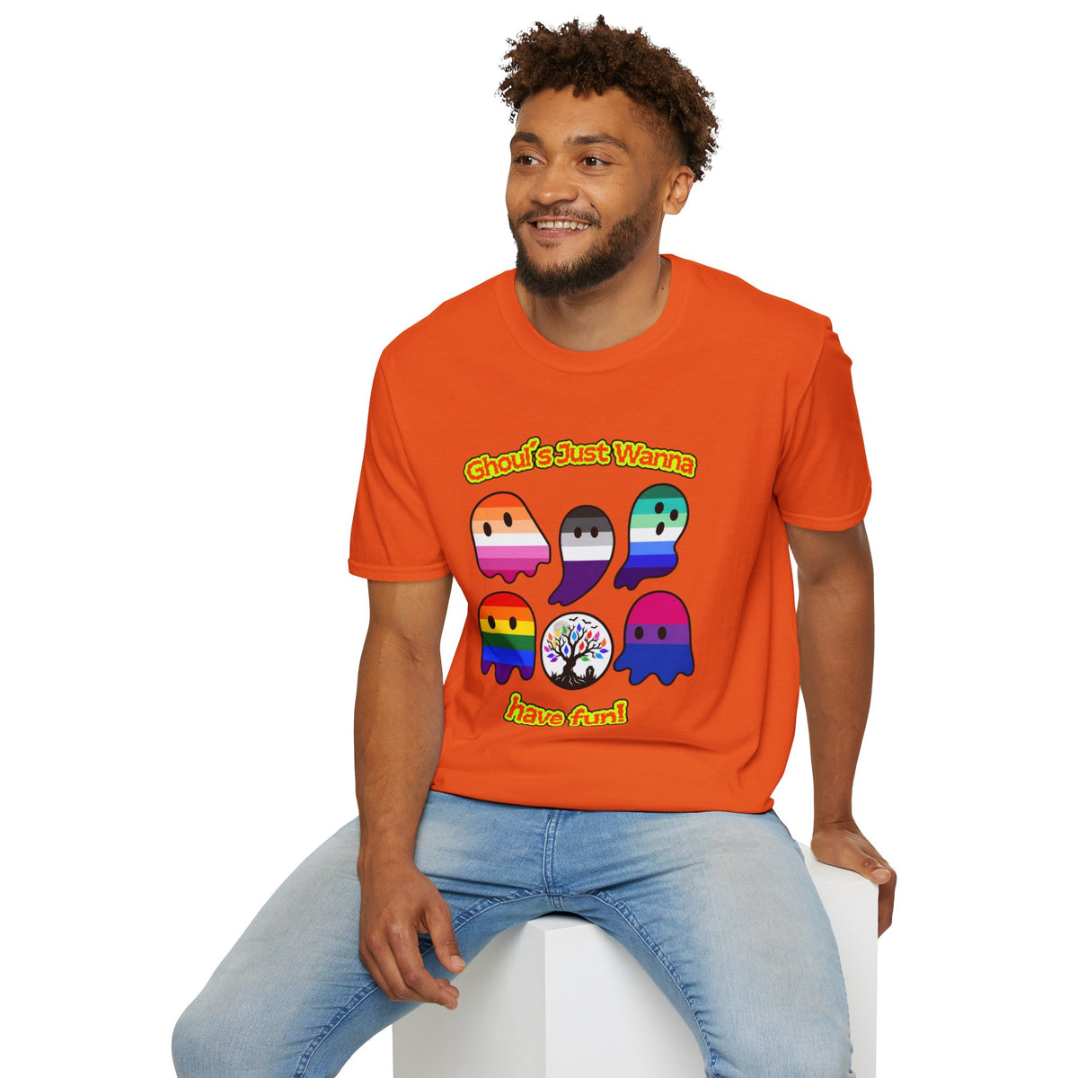Ghouls Just Wanna Have Fun Pride Tree Las Vegas T-Shirt