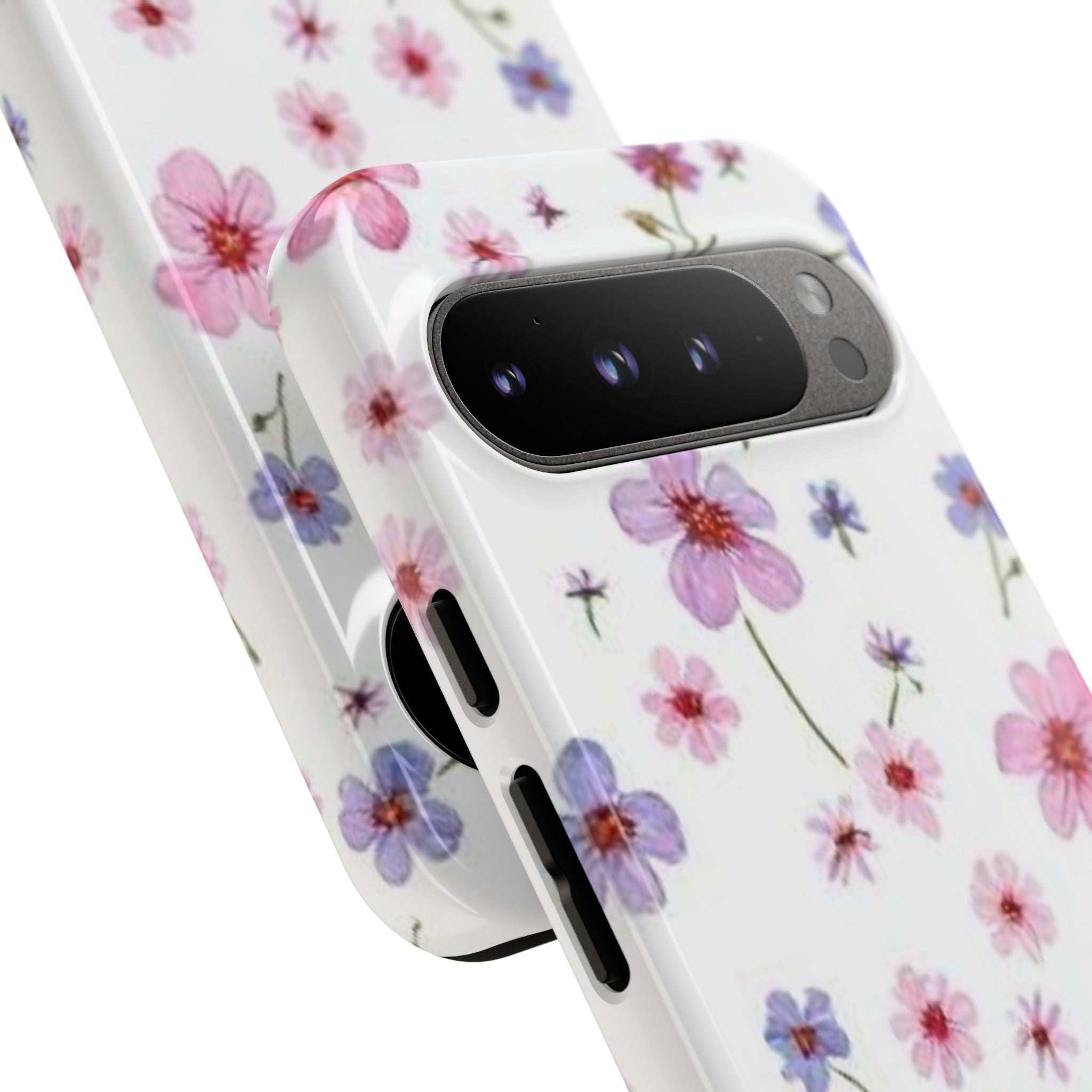 Pink Wildflower Tough Case for Android