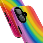 Rainbow Swirl Tough Phone Case for iPhone